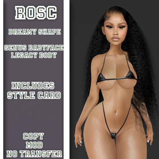 ROSC // DREAMY SHAPE // GENUS BABYFACE