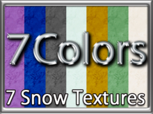 Zoy Texture [ Winter Snow 05 ] Seamless - 7 Colors