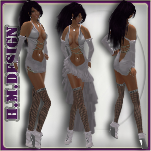 * H.M.Design *  Lorana white  * Complete Outfit *