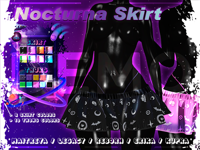 <-NINFANIUM->Nocturna Skirt(DEMO)