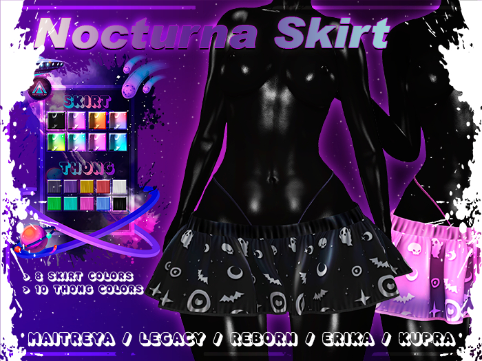 <-NINFANIUM->Nocturna Skirt