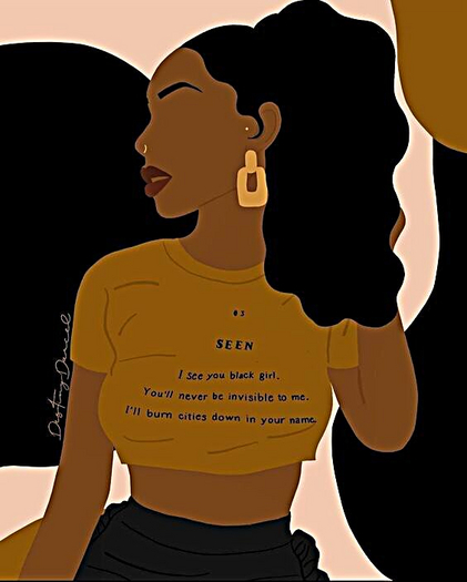 I SEE YOU BLACK GIRL 