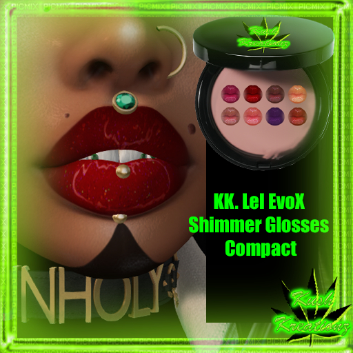 KK. Lel Evo X Shimmer Glosses Compact