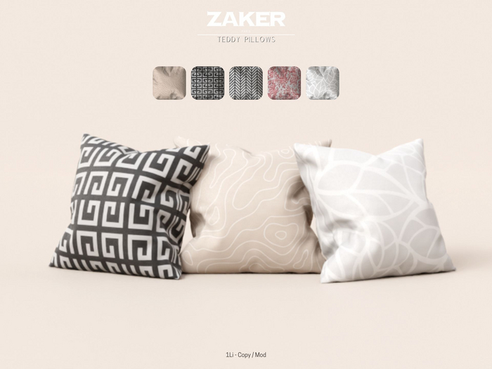 ZAKER : Teddy Pillows