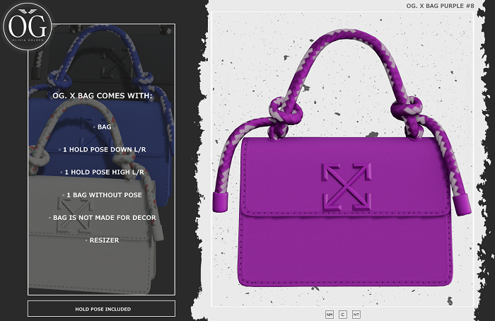 OG. X Bag Purple