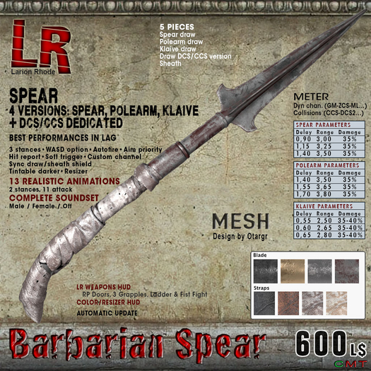 Barbarian Spear (box)