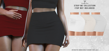 *Vanilla Bae* Willow Skirt - White 3 Pack - Strip Me Interactive - Maitreya / Legacy / Ebody Reborn