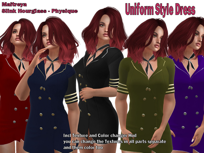 Uniform Style Dress