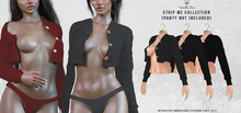 *Vanilla Bae* Willow Jacket - Black 3 Pack - Strip Me Interactive - Maitreya / Legacy / Ebody Reborn