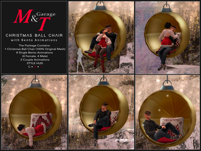 M&T Christmas Ball Chair