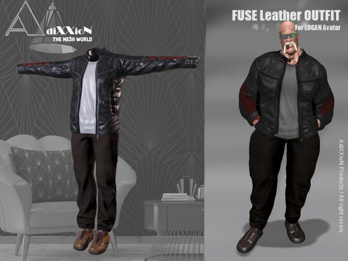 Fuse Leather Outfit / Logan Avatar
