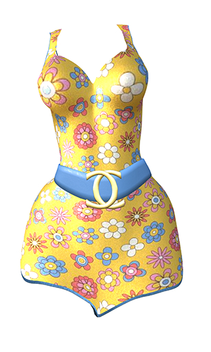 The Cakery - Retro Flower Power Dress