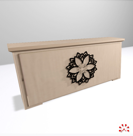 counter desk mandala