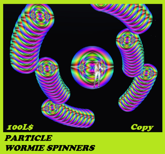 PARTICLE WORMIE SPINNERS