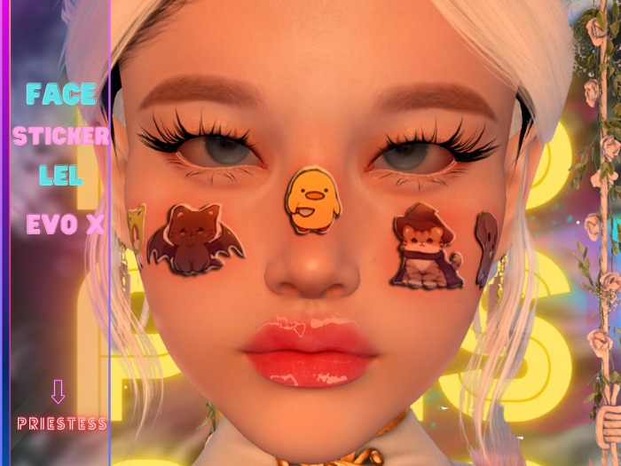 [PRIS]Face Sticker With Blush GIFT