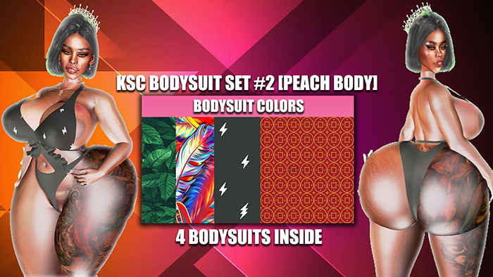 KSC Bodysuit Set #2 [Peach Body]