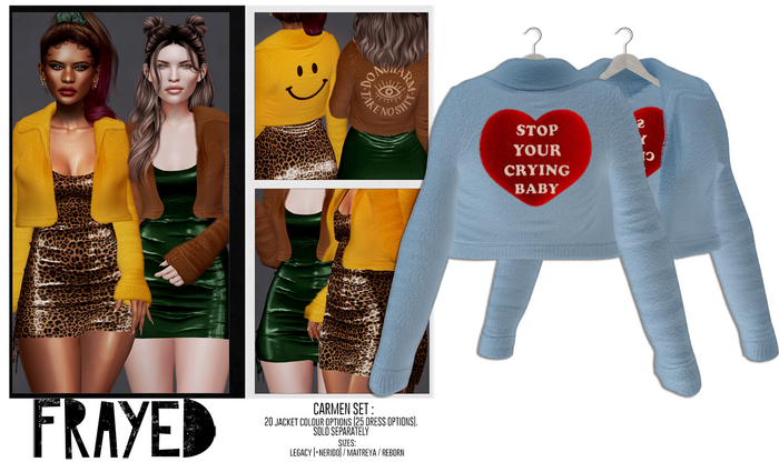 Frayed - Carmen Jacket - CryBaby