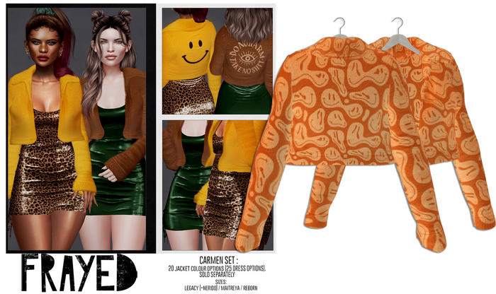 Frayed - Carmen Jacket - Happy