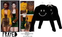 Frayed - Carmen Jacket - Smiley [Black]