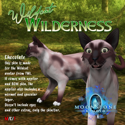 {:: TMS ::} Wildcat Wilderness Skin Chocolate [BOX]