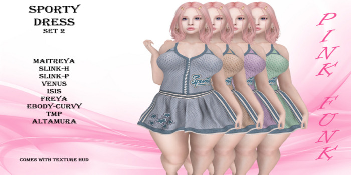 PINKFUNK Sporty Dress/Set 2