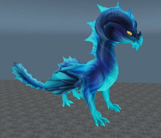Mystical Creatures Dragons: Tranquil Waters & Ceondet Eyes Fem