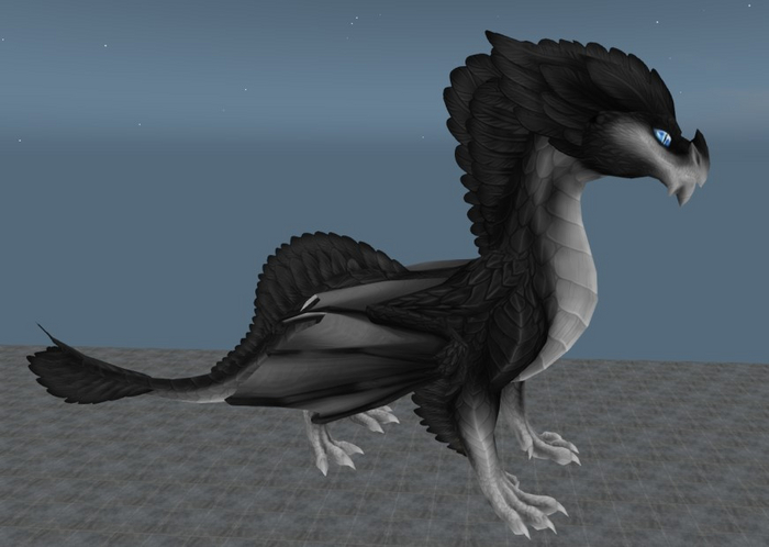 Mystical Creatures Dragons: Datentud 4T & Qandaes Eyes Dragoness