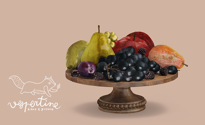 {vespertine} - autumn fruit platter