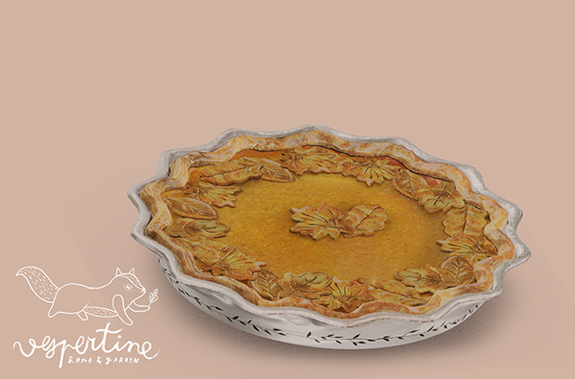 {vespertine} - leafy pumpkin pie bx.