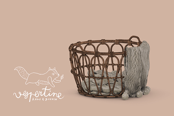 {vespertine} - heritage laundry basket