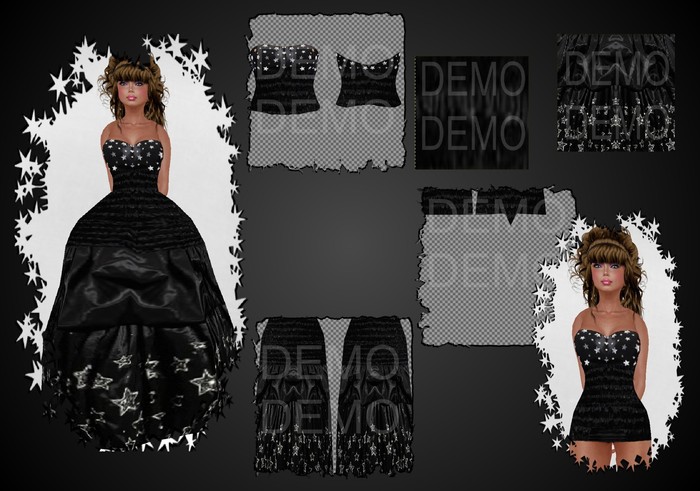 ::Trend Setterz::star Dresses FullPerm Textures