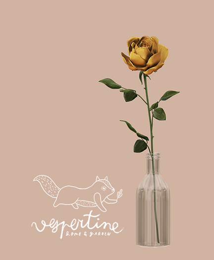 {vespertine}bottled rose