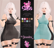 Sass [Deandra Dress] Fatpack ♥ Legacy/Perky ♥ Maitreya/Petite ♥ Reborn
