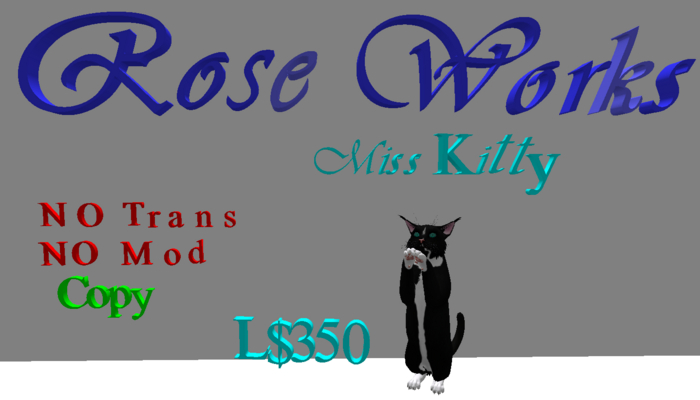 Rose Works TWI Wildcats Miss Kitty 