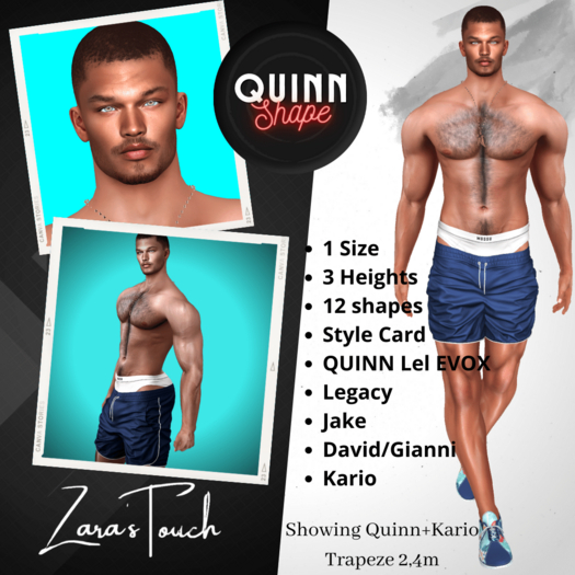 QUINN  Shapes - Zara's Touch