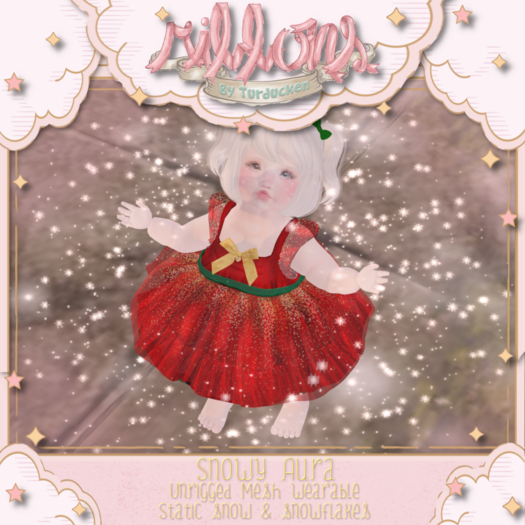{Ribbons} Snowy Aura{Box}