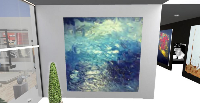 "Ocean" - Abstract Painting