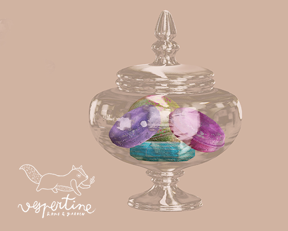 {vespertine} - bathbombs jar.