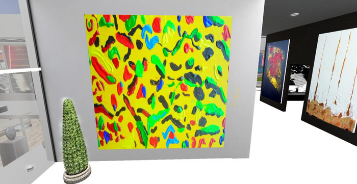 "Tribal" - Abstract Painting