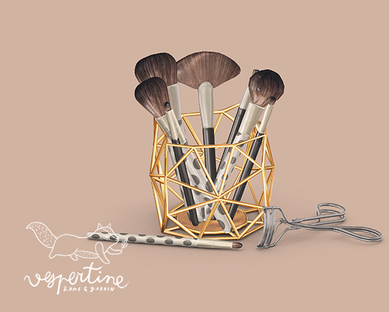 {vespertine} -cosmetic brushes.