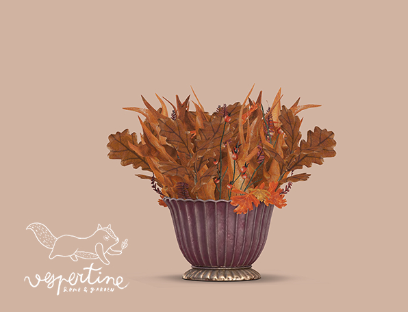 {vespertine} woodland treasures arrangement