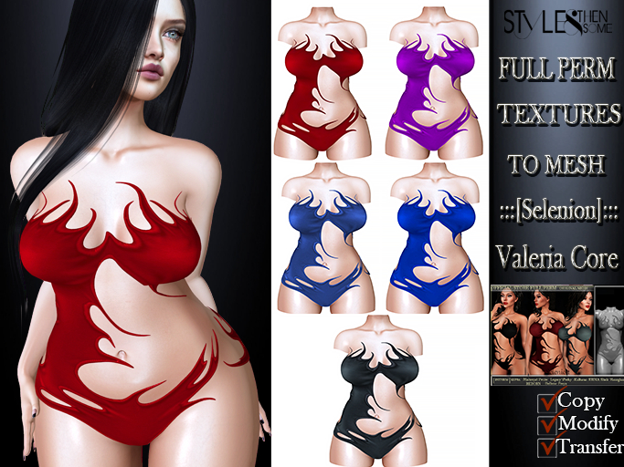 PROMO-STYLES -:::[Selenion]::: " Tessa "- TEXTURE FULL PERM -Fatpv3