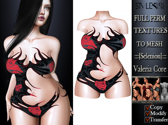 STYLES -:::[Selenion]::: " Tessa "- TEXTURE FULL PERM -v5