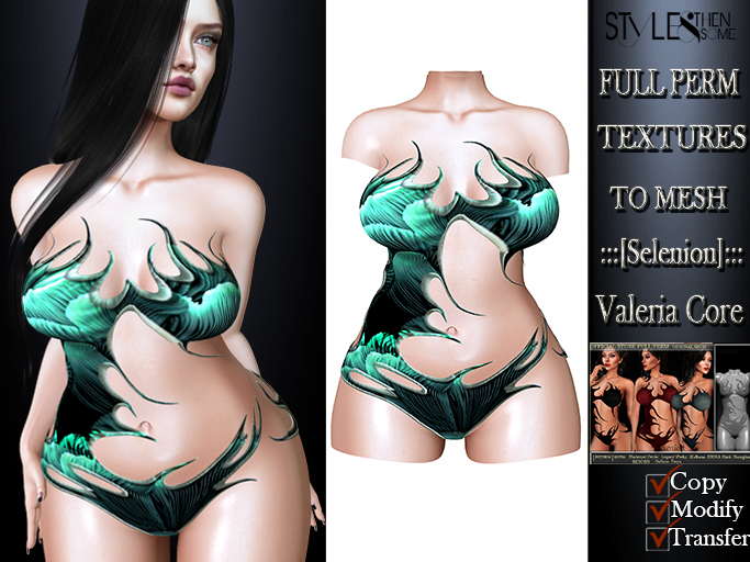 STYLES -:::[Selenion]::: " Tessa "- TEXTURE FULL PERM -v6