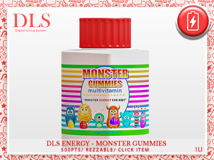 DLS Energy 2.0 - Monster Gummies (Rezzable)