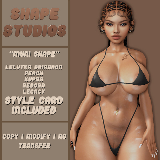 #SHAPESTUDIOS - MUNI SHAPE // LELUTKA BRIANNON /PH,KP,RB,LG