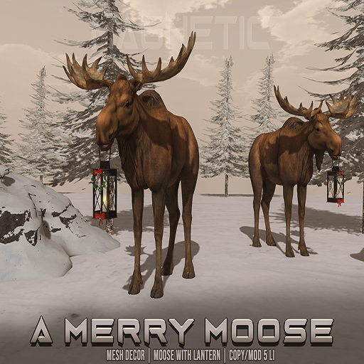 Magnetic - A Merry Moose