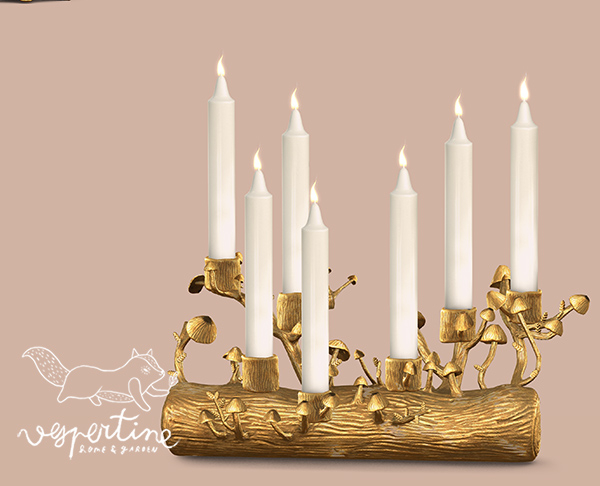 {vespertine} woodland candelabra 