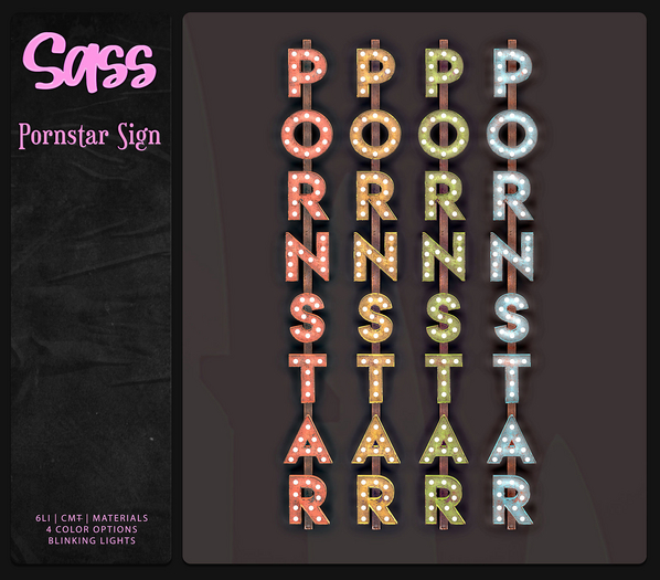 Sass [HD] Pornstar Sign
