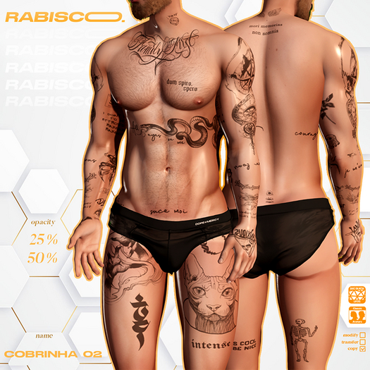 // rabisco. - cobrinha 02. tattoo.